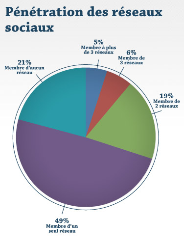 Pénétration des réseaux sociaux
